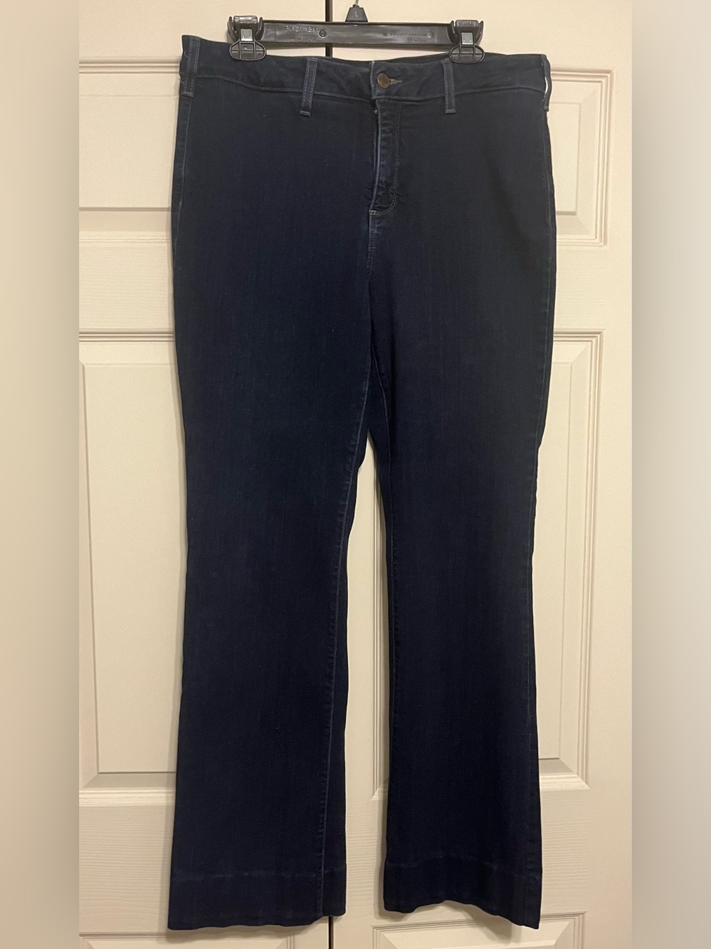 NYDJ Teresa Trouser Jeans Size 14 Dark Wash